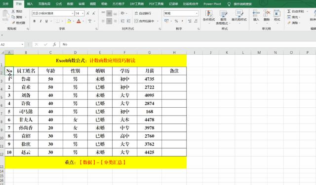 excel分類匯總?cè)绾问褂茫ê瘮?shù)公式大全講解和實(shí)例）(2)
