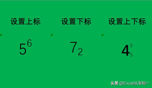 excel上下標(biāo)快捷鍵是什么（如何為數(shù)據(jù)添加上下標(biāo)）(1)