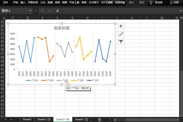 excel怎么畫(huà)折線圖（excel折線圖入門(mén)教程）(10)