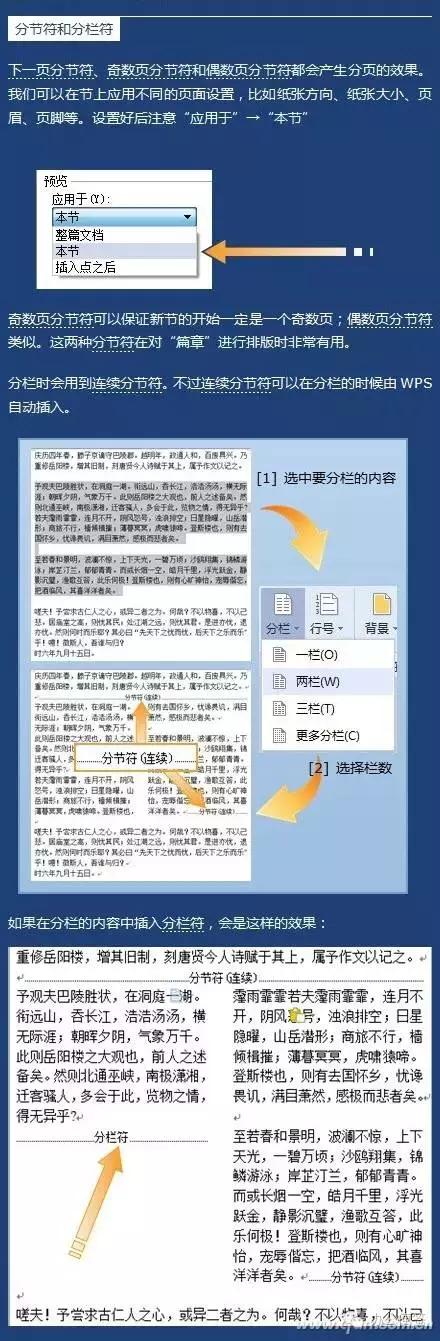 word怎么設(shè)置分隔符（分隔符的正確使用方法）(3)
