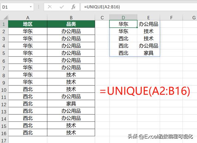 篩選重復(fù)數(shù)據(jù)怎么操作excel（Excel如何提取非重復(fù)值）(5)