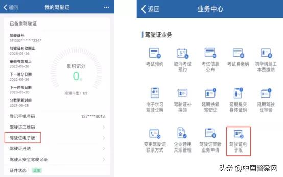 怎樣開通電子駕駛證（申領電子駕駛證的操作方法）(7)