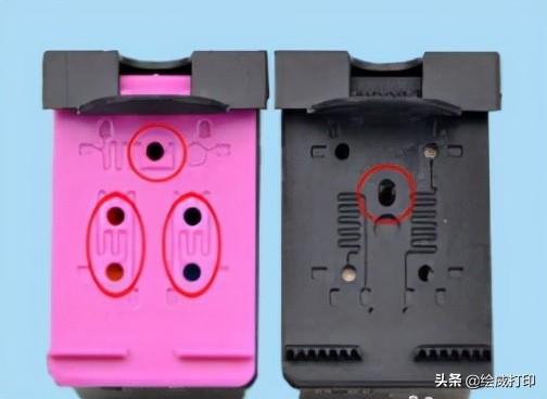 打印機的墨盒加墨教程（噴墨打印機怎么加墨）(4)