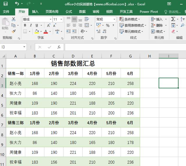 如何將幾個(gè)excel表匯總到一個(gè)表（快速合并多個(gè)excel表格詳細(xì)講解）(8)