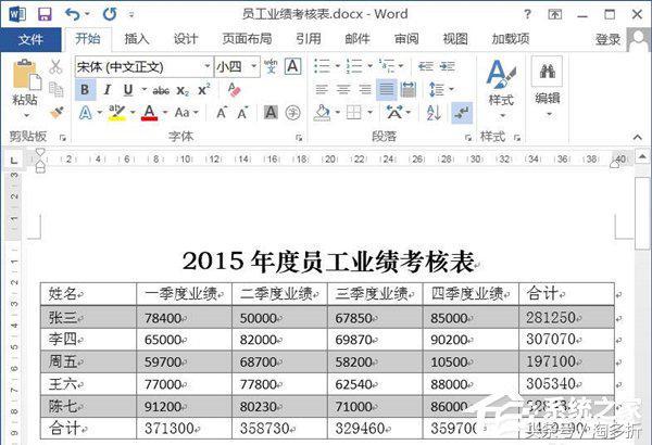 word文檔怎么計(jì)算總和（Word文檔使用求和教程）(10)