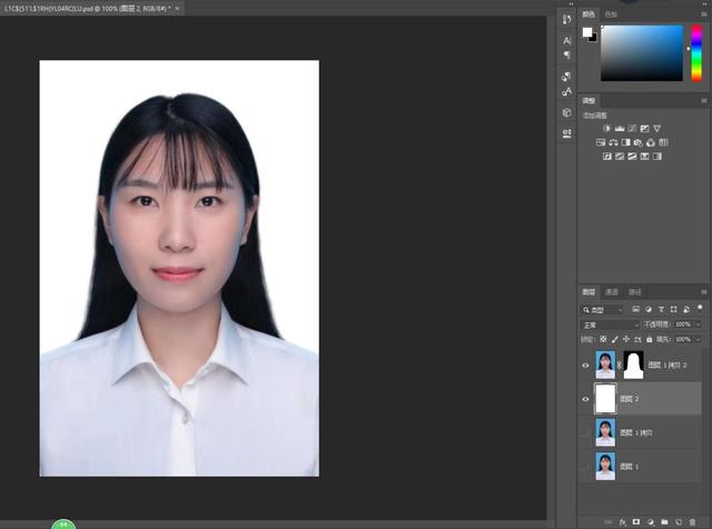 ps怎么換背景顏色（ps證件照換底色最簡(jiǎn)單方法）(8)
