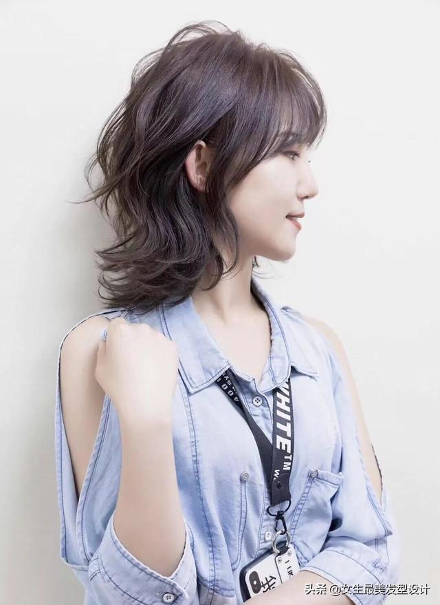 女生發(fā)型設(shè)計(jì)圖片（推薦長短都有50款發(fā)型））(9)