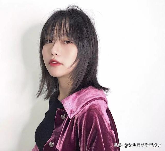 女生發(fā)型設(shè)計(jì)圖片（推薦長短都有50款發(fā)型））(13)