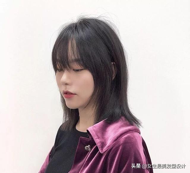 女生發(fā)型設(shè)計(jì)圖片（推薦長短都有50款發(fā)型））(14)