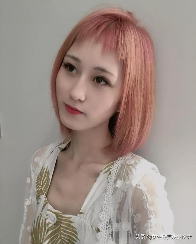 女生發(fā)型設(shè)計(jì)圖片（推薦長短都有50款發(fā)型））(32)
