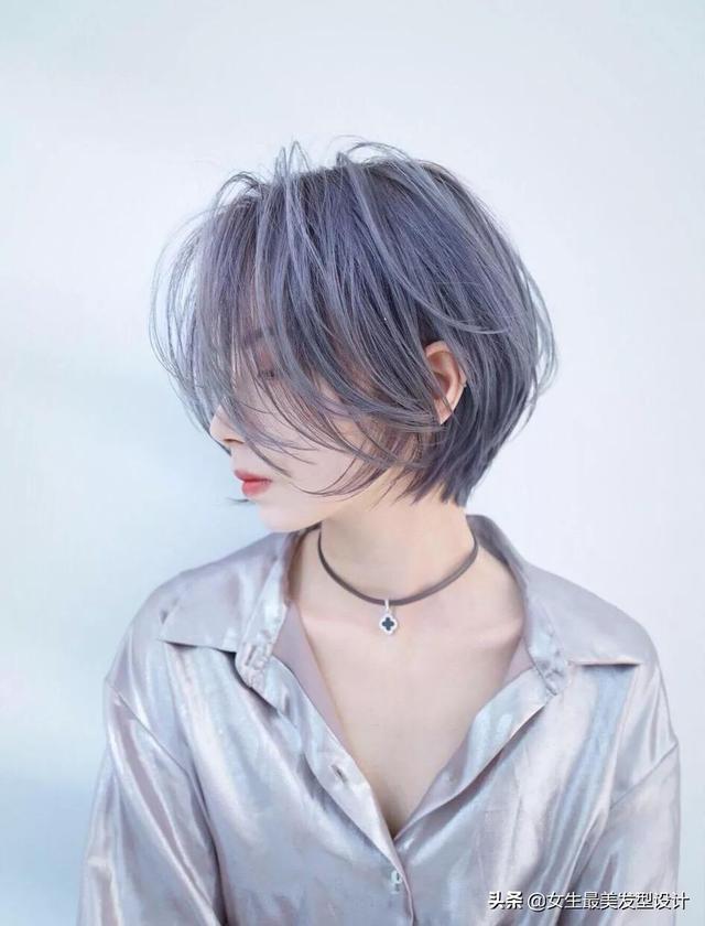 女生發(fā)型設(shè)計(jì)圖片（推薦長短都有50款發(fā)型））(34)