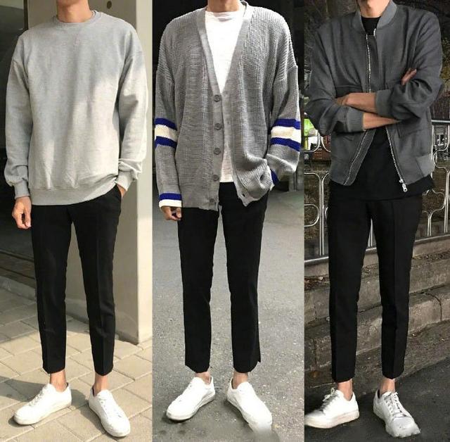 休閑男裝搭配圖片大全（男生干練休閑系列穿搭）(9)