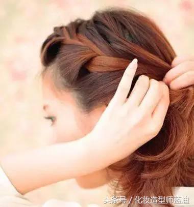 劉海編發(fā)圖解步驟（劉海編發(fā)教程簡(jiǎn)單時(shí)尚）(14)