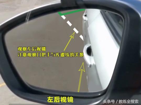科目二側(cè)方位停車技巧圖解（科目二側(cè)方停車最笨最實(shí)用的方法）(5)
