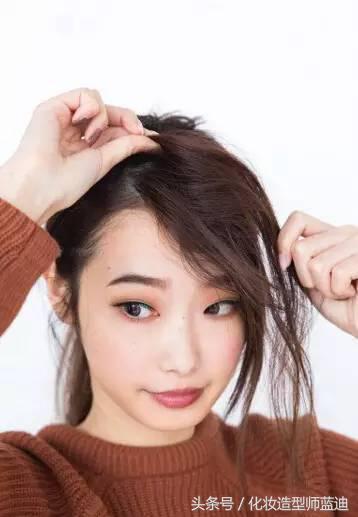 長卷發(fā)發(fā)型扎法圖片（最簡單的長卷發(fā)怎么扎好看）(16)