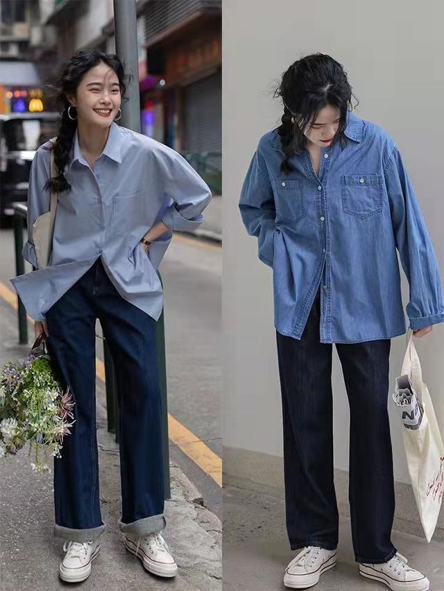 襯衫怎么搭配好看女（永不過時的“襯衫穿搭”）(1)