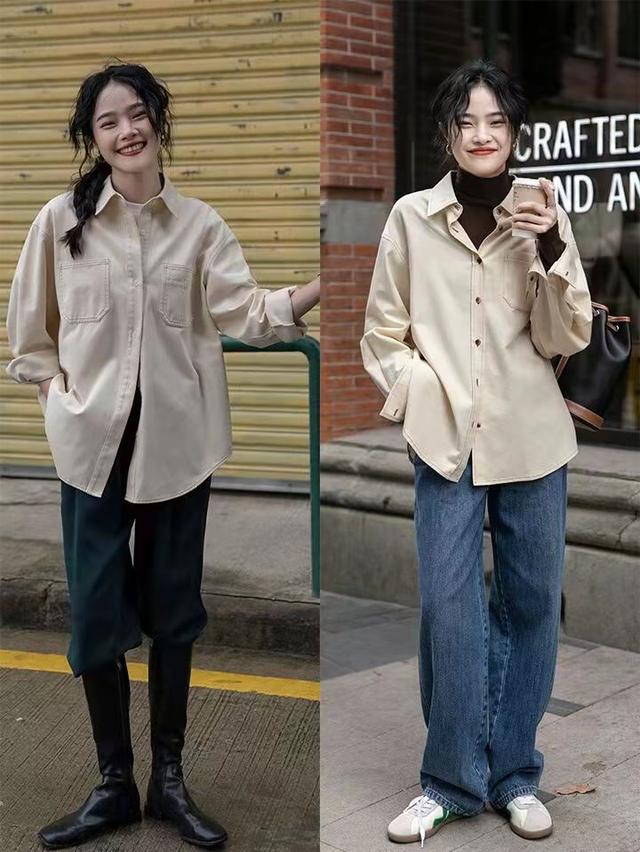 襯衫怎么搭配好看女（永不過時的“襯衫穿搭”）(3)