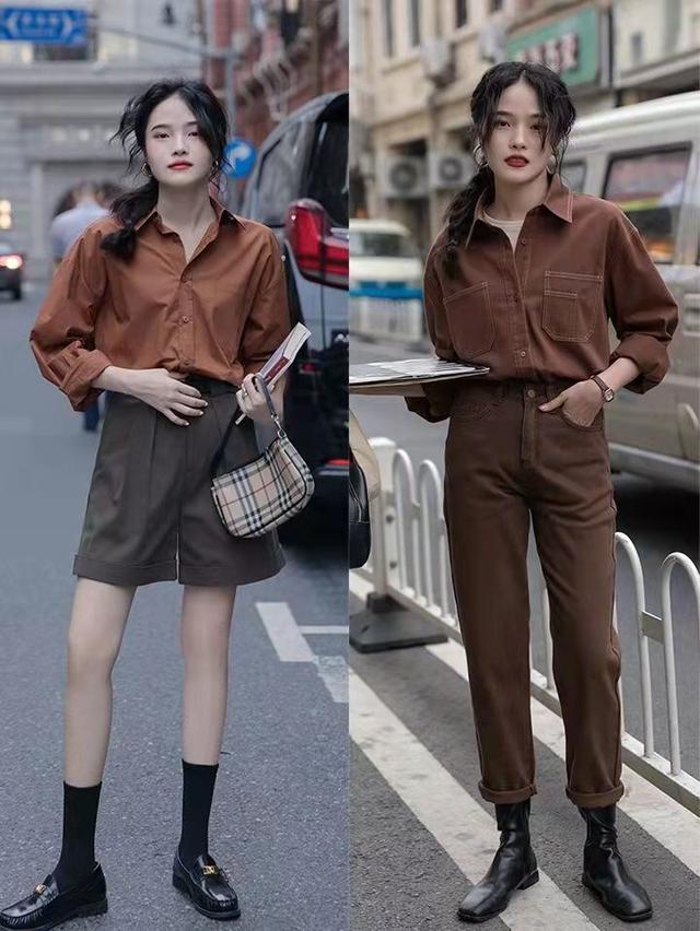 襯衫怎么搭配好看女（永不過時的“襯衫穿搭”）(6)