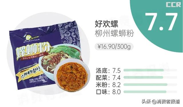 螺螄粉排行榜（14款螺螄粉試吃報(bào)告）(4)