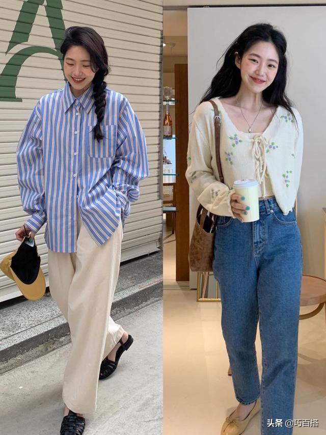 韓國服飾搭配圖片（干凈有深度的韓系穿衣搭配）(7)