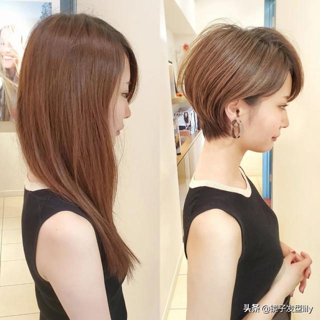 好看的女生短發(fā)發(fā)型（夏天太熱圓臉適合剪什么樣的短發(fā)）(5)