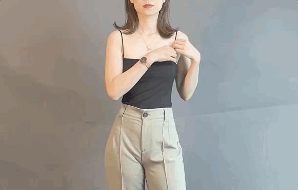 時(shí)尚吊帶背心怎么搭（最時(shí)尚吊帶背心搭配方法）(15)