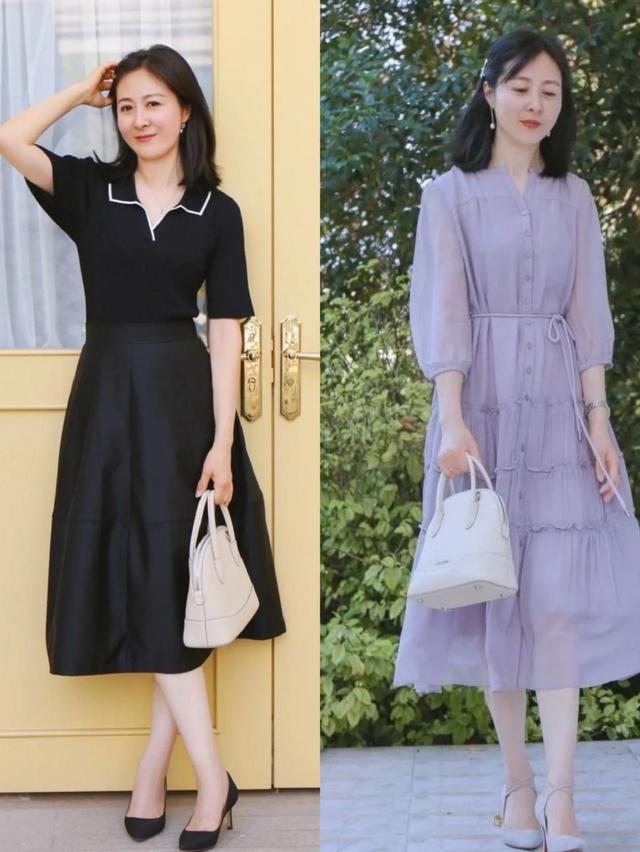 秋裝時(shí)尚女裝搭配（女人永不過(guò)時(shí)的穿衣搭配技巧）(9)