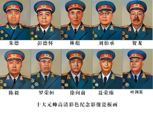 開國十大將軍排名（開國大元帥是哪十大將軍）(2)