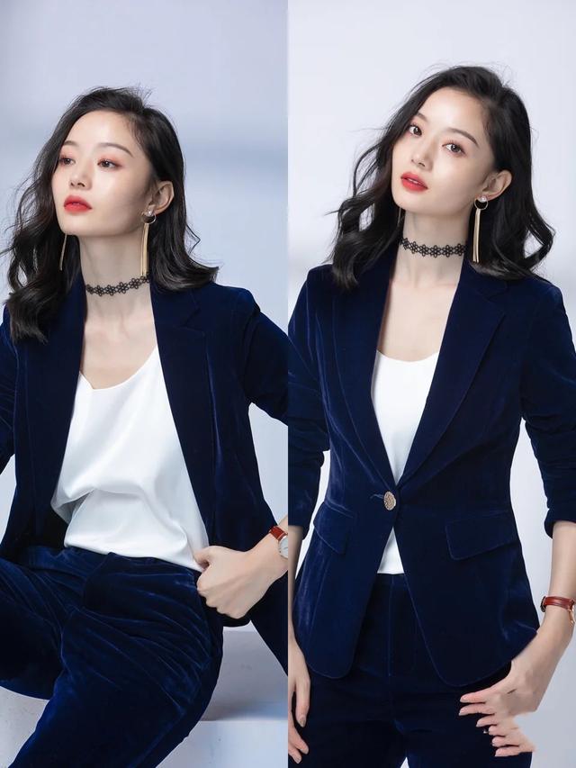 時(shí)尚職業(yè)裝新款女裝照片（哪些職業(yè)裝搭配時(shí)尚大方）(3)