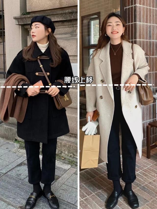 胖人服裝搭配技巧圖片（這個130斤的微胖女生也太會穿了吧）(14)