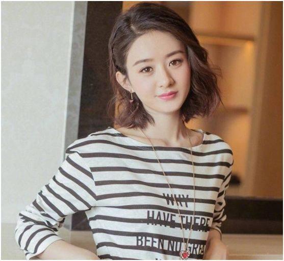 圓臉卷發(fā)發(fā)型圖片中長(zhǎng)發(fā)（臉有點(diǎn)圓但是要顯臉小的卷發(fā)發(fā)型）(7)