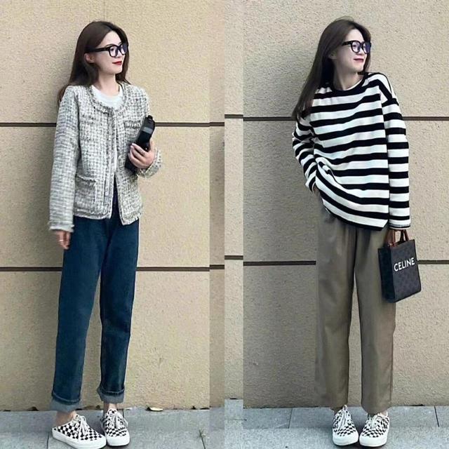 時(shí)尚秋裝搭配女裝圖片（這才是休閑又精致的秋裝搭配）(5)
