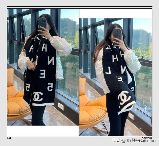 圍巾怎么系才好看（手殘黨必會(huì)的秋冬6種圍巾系法）(4)