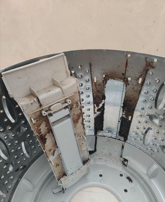 波輪洗衣機怎么清理里面的臟東西（波輪洗衣機徹底清潔攻略）(13)